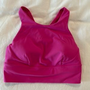 Lululemon wunder train bra sonic pink